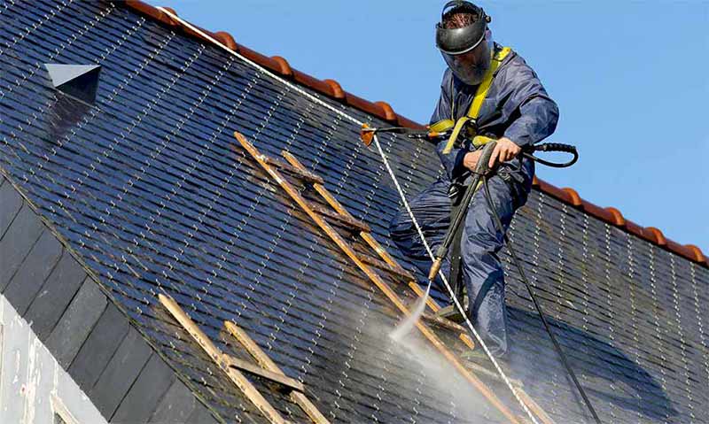 Nettoyage toiture -  PROMUSSET RENOV : couvreur dans le Loire-et-Cher (41). Nettoyage, démoussage, traitement anti mousse toiture et peinture hydrofuge toit. Artisan couvreur dans le Loire-et-Cher (41) ainsi que les départements limitrophes :  l’Indre (36), le Loiret (45) et le Cher (18)