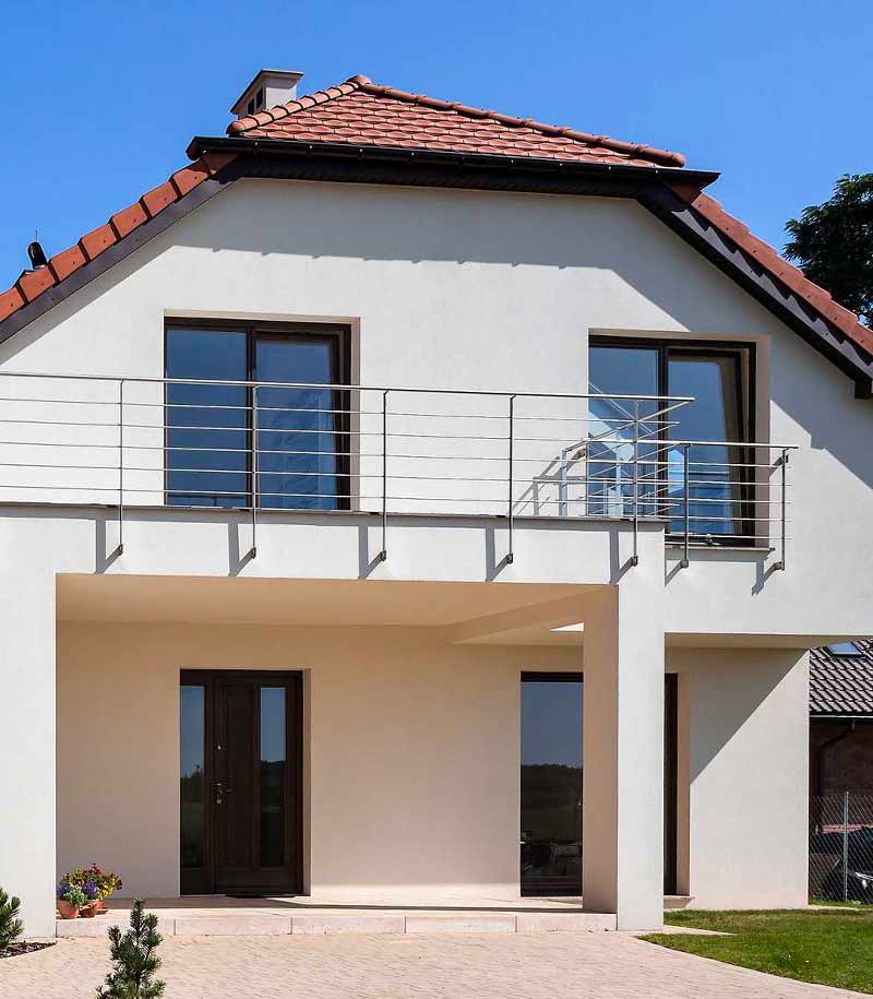 Nettoyage et peinture façade - PROMUSSET RENOV : artisan peintre dans le Loire-et-Cher (41) : Nettoyage, démoussage, traitement anti mousse, ravalement peinture boiserie ferronnerie et imperméabilisation façade dans le Loire-et-Cher (41)