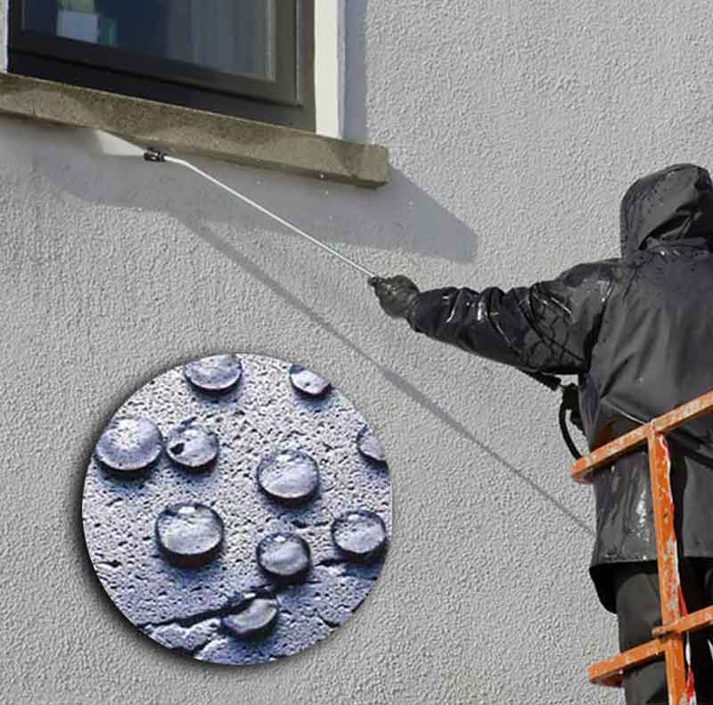 Nettoyage et peinture façade - PROMUSSET RENOV : artisan peintre dans le Loire-et-Cher (41) : Nettoyage, démoussage, traitement anti mousse, ravalement peinture boiserie ferronnerie et imperméabilisation façade dans le Loire-et-Cher (41)